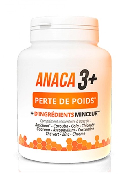 Anaca 3+ Perte de Poids 120 Gélules